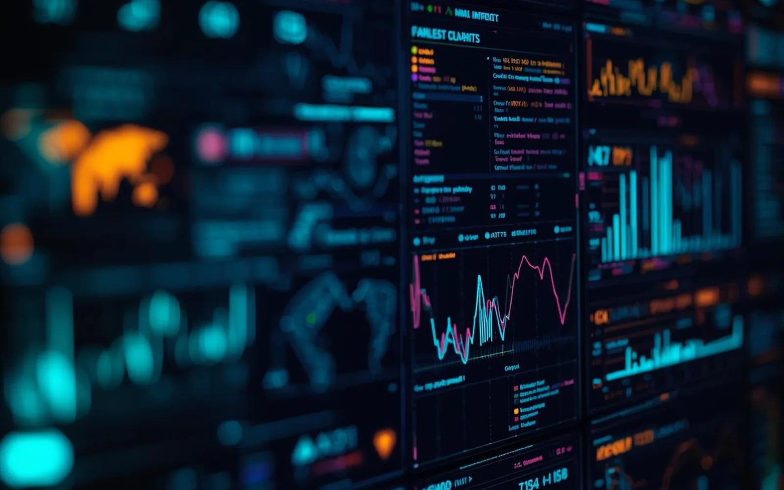 Interactive analytics dashboard